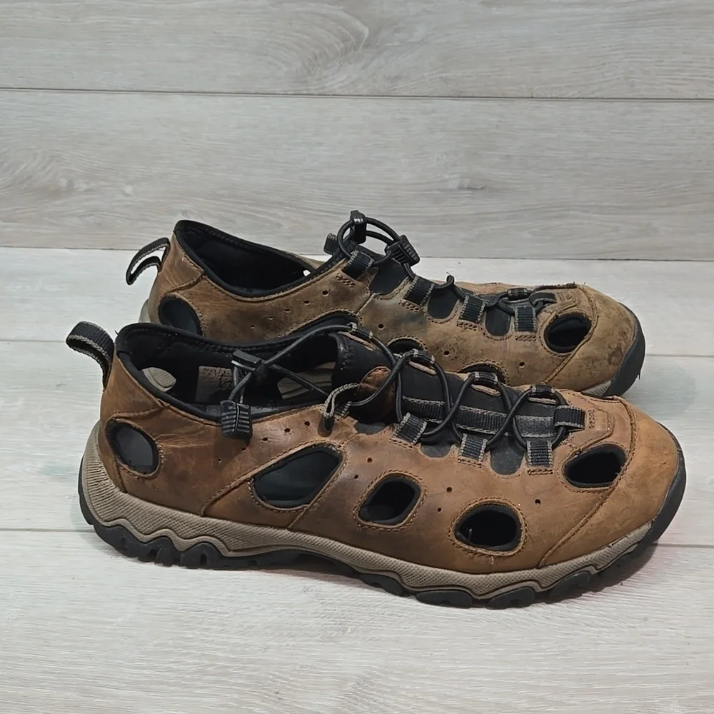 Duluth Trading Men's Brown Outdoor Shoes Slide Sz 12 M